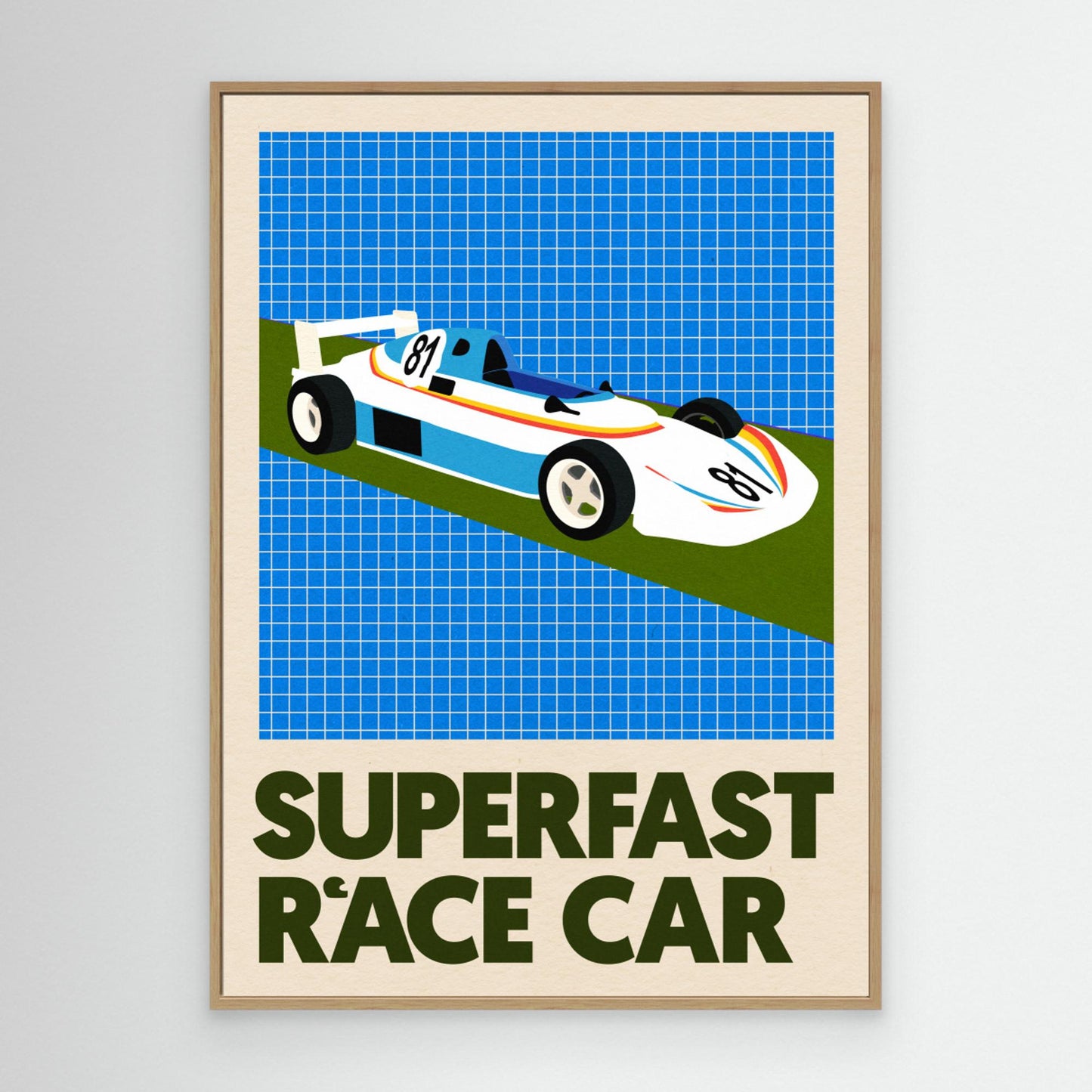 Superfast Race Car by Rosi Feist
