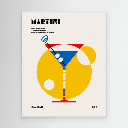 Martini Bauhaus Cocktail by Retrodrome
