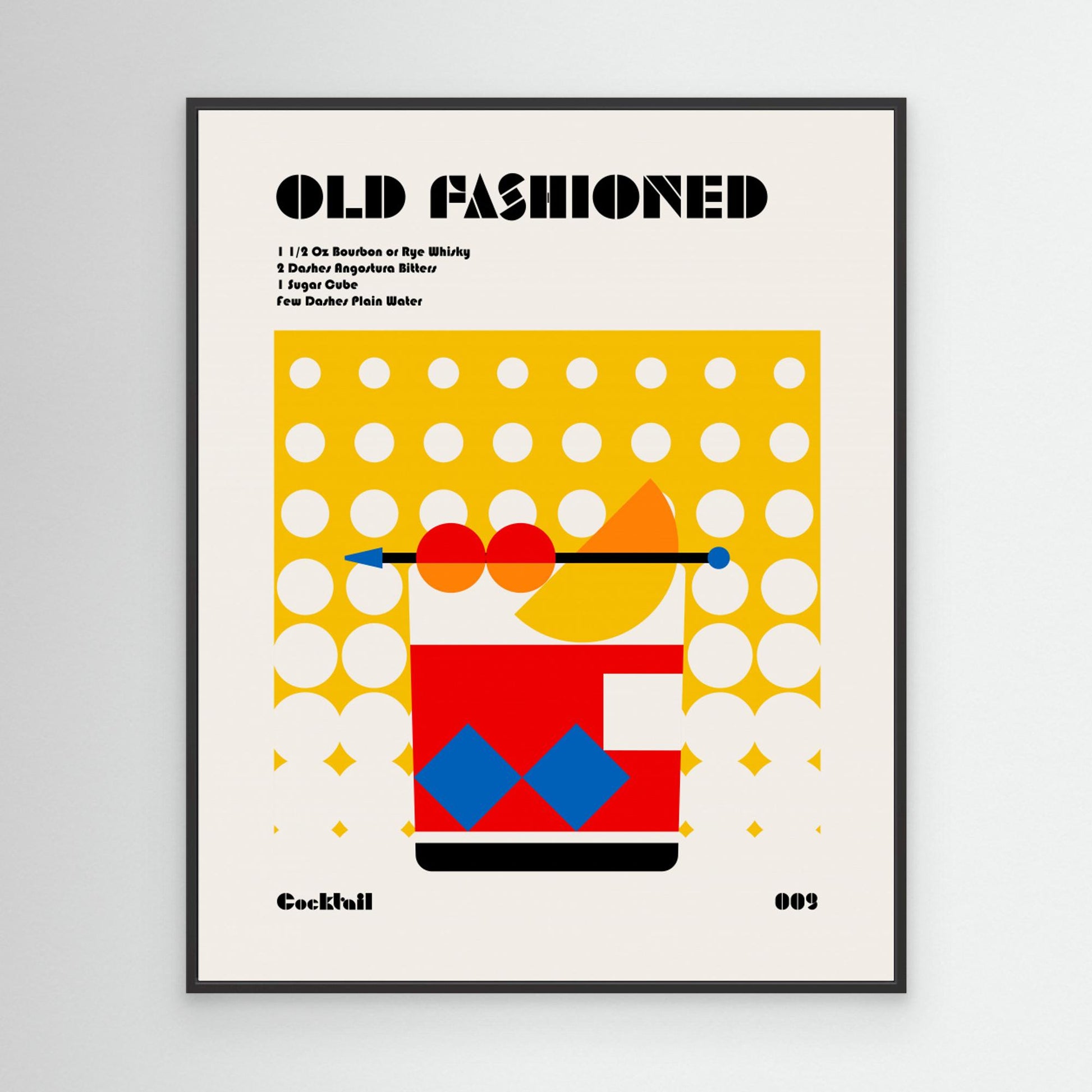 Old Fashioned Bauhaus Cocktail by Retrodrome