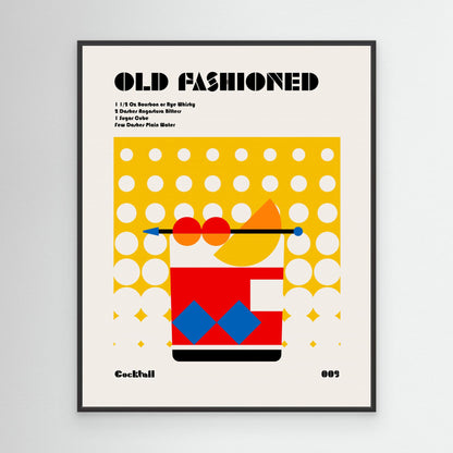 Old Fashioned Bauhaus Cocktail by Retrodrome